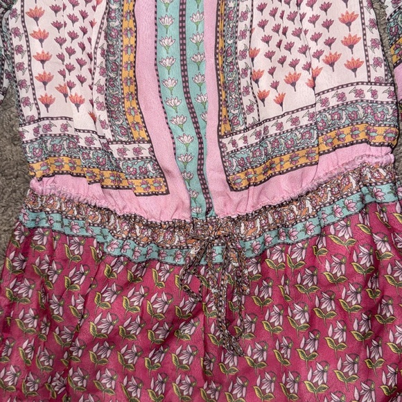 Diane Von Furstenberg boho peasant top - Picture 4 of 5